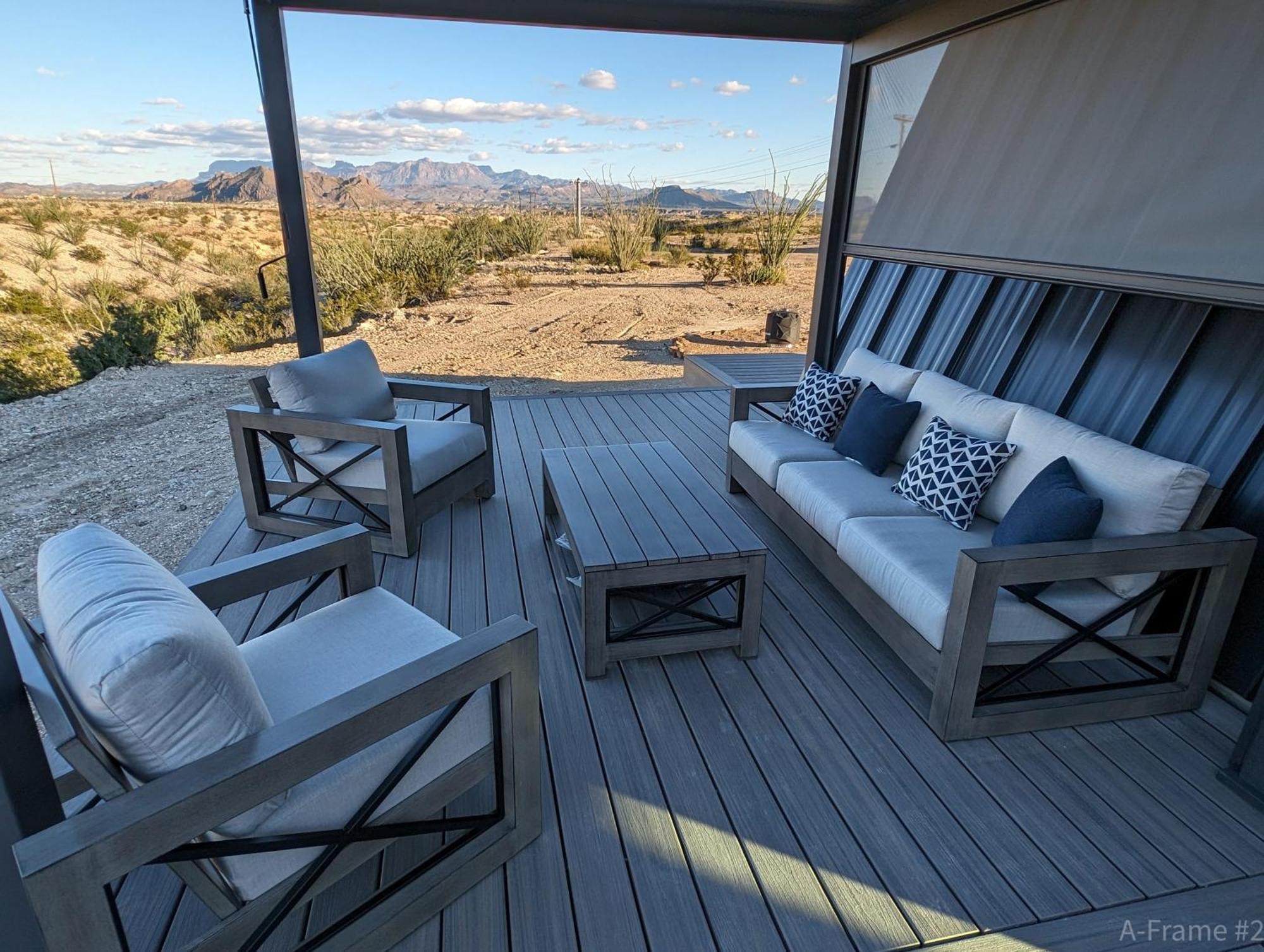 Vila Stardust Big Bend Luxury A-Frame#4 Great Views Terlingua Exteriér fotografie