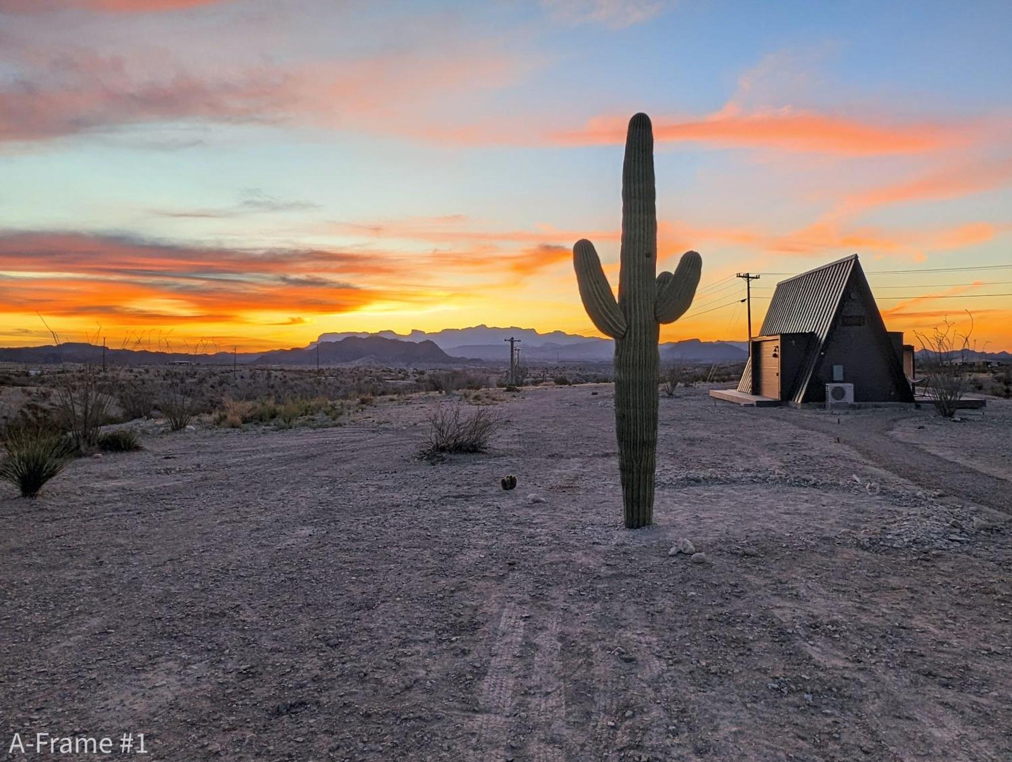 Vila Stardust Big Bend Luxury A-Frame#4 Great Views Terlingua Exteriér fotografie